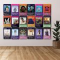Spotify Music Album Card Pack of 18, 6x4 Inch Aesthetic Artist Print Wall Art Collage. 