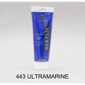 Marie's Acrylic Painting Color ULTRAMARINE BLUE # 443 ( 75ml tube ). 