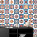 Pack Of 12 - Traditional Talavera Tiles Stickers For Bathroom & Kitchen. 