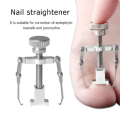 Professional Ingrown Toe Nail Correction Pedicure Toes Treatment Tool for Paronychia, Ingrown Nail Corrector Toenail Foot Nail Care,Eliminate Pain & Remover Orthotic Appliance, Stainless Steel Toes Treatment Manicure Pedicure Tool. 