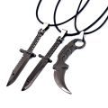 1PC Knife Key Chains for Male Female Karambit Key Chain CS GO M9 Key Holder Keyring Porte Clef Csgo Butterfly Keychain. 
