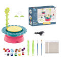 Diy Sunflower Potttery machine Electric best quality create exquisite eramic works potttery wheel for kids. 