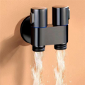 Mini Faucet 1Into2 Out Dual Control for Washing Machine and Toilet-B. 