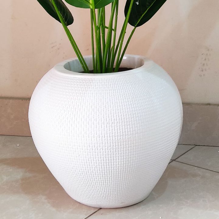 Pot for Home Decor, Planter for Indoor Plants Living Room Decor 8, 12 inch width