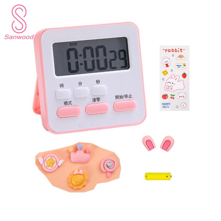 Digital Timer Large Screen Electronic Remind Studying Timer