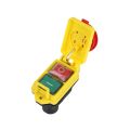 250V 16A IP54 Start Stop Switch No Volt Release Switch with Emergency Stop Push Button Electromagnetic on Off Switch. 