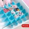 DIY Adjustable Drawer Box Clapboard Drawer Divider Storage Organizer. 