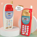 Kids Learning Toys Baby Mobile Phone Toy English Machine With Light Musical Babyphone Children Educational Toys Babies Telephone. 