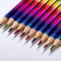 5/10 Pcs/Set Paper Colorful Pencils Writing Stationery for School and Office Supplies Writing and Painting. 