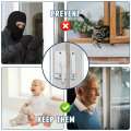 4 Pack Window Sash Locks,Window Latches White Fits Horizontal Sliding. 