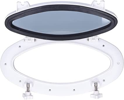 Seaflo%20Boat%20Oval%20Shape%20Porthole%20Window%20With%20White%20ABS%20Plastic%20Trim%20Port%20Hole%20-%20Image%205