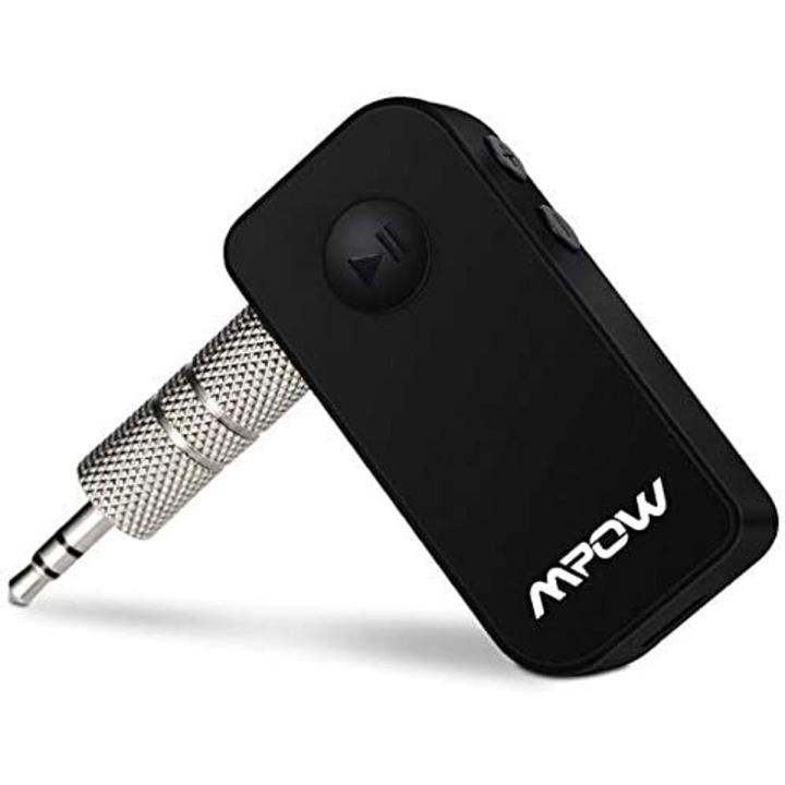 Mpow Portable Bluetooth 3.0 Audio Music Streaming Receiver Adapter with Hands Free Calling