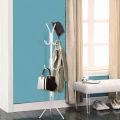 9 Hooks Coat & Hat Rack, Coat Hanging Stand, Tree Shaped Clothes Hanger Metal Coat Rack Steel Tube Space Saving Rack. 