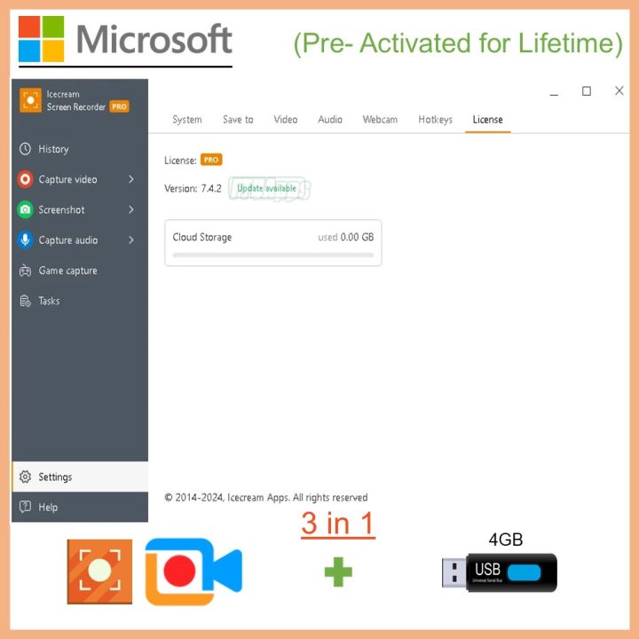 Fast%20Screen%20Recorder%20(OR)%20Icecream%20Screen%20Recorder%20Pro%20(Pre-Activated%20for%20Lifetime)%20with%204gb%20USB%20-%20Image%202