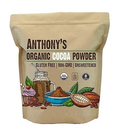 Anthony's Organic Raw Cocoa Powder 200gm