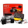 Car Dual Air Compressor Heavy Duty - 12v - 150psi - Car Air Pump. 