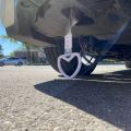 Tsurikawa Ring Heart JDM Train Bus Handle Hand Strap Drift Charm Strap Drift Car Styling. 