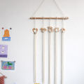 Hair Accessories Organizer Hand-woven Clouds Hair Bow Holder Space-saving Hairpin Organizer for Kids Easy to Hang Hair Accessories Storage Belt Hanging Ornament. 