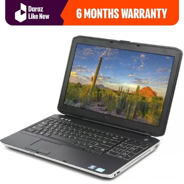 Dell Latitude 5530, Core i5 3rd generation, 8GB Ram, 500GB Hard Drive, 15.6" Led Display, Numeric Keypad (Windows 10 Registered) FREE LAPTOP BAG - Daraz Like New Laptops