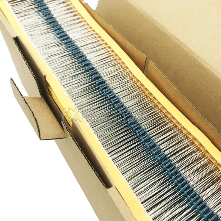 100Pcs%201/4w%20Metal%20Film%20Resistor%201%25%2010%20ohm%20-%202.2M%20Ohm%201R%2010R%20100R%20220R%201K%2010K%20100K%20Resistance%20-%20Image%205