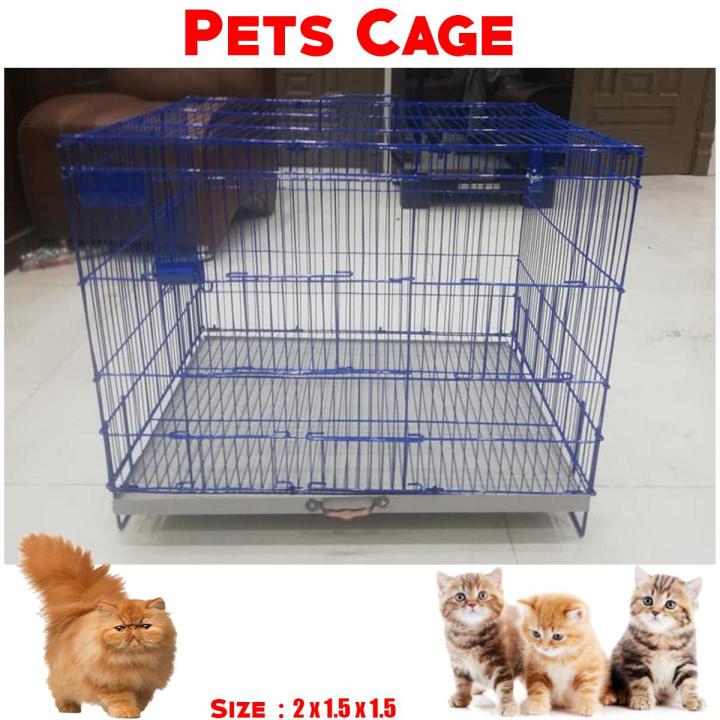 Foldable pet cage best sale