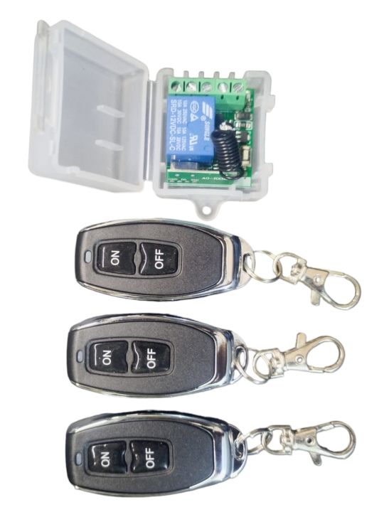 433Mhz%20Universal%20Wireless%20Remote%20Control%20Switch%20DC%2012V%201CH%20relay%20Receiver%20Module%20for%20security%20electronic%20locks%20DIY%20Wireless%20Remote%20Device%20complete%20kit%20-%20Image%202