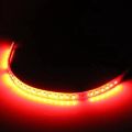 2X Knight Rider 32 LED Running Light 30cm Strip Decoration Red Car 12V. 