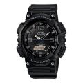 Casio Digital Youth Black Dial With Black Rubber Strap Men's Watch - AQ-S810W-1A2VDF. 