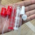 Pack of 6 PCS - Colorful Glass Perfume Atomizer Spray Glass Bottles Pack of (6) Empty Refillable for Lotion Toner Essential Oils(8ml ). 