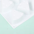 8Cavity Cheese Shaped Silicone Mould DIY Pastry Tools Cake Mold For Baking Non-stick Kitchen Bakeware Dessert Mousse Mould Huiye. 
