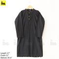 The Shop - Black Chikankari Kurti - Ready To Wear. 