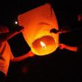 Pack of 3 Sky Lanterns Fire Balloon, Air Balloon light, Special Effect on Birthday, Wedding, Bridals, Anniversary, Candle lamp,. 