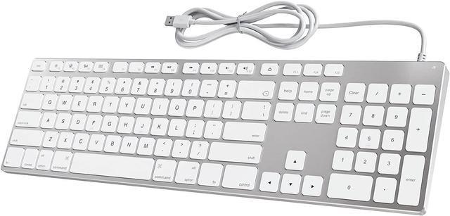 Majic%20apple%20keyboard%20in%20white%20color%20with%20two%20ports%20and%20Numeric%20Keypad%20for%20Mac%20models%20with%20silicon%20Keyboards%20Just%20like%20new%20-%20Image%203