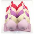 Plain Foam Padded Bras for Women adjustable Straps Non Wired Bra for Girls Soft Push up Brazer for Girls. 