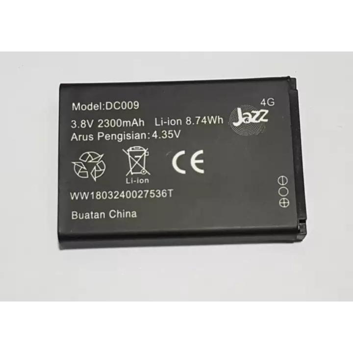 DC009 Battery For Jazz 4G Cloud WiFi Capacity-2300mAh-3.8v -Black