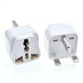 1 Pack UK Travel Adapter Type G Plug-Works Electrical Outlets in United Kingdom, Hong Kong, Ireland, Great Britain, Scotland. 