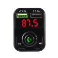 X3 Multi-function Dual Usb Car Mobile Charger With BT Fm Mp3 Player. 