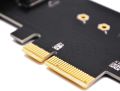 EZDIY-FAB PCI Express M.2 SSD NGFF PCIe Card to PCIe 4.0 x4 M2 Adapter (Support M.2 PCIe 22110,2280, 2260, 2242). 