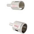 2 Pcs Hole Saw :1 Pcs 28Mm Tile Glass Ceramic Hole Saw Diamond Coated & 1 Pcs 25Mm Glass Ceramic Tile Hole Saw Drill Bit Cutter. 