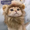 Cute Lion Cat Hat Adorable Lion Style Pet Hat Soft Breathable Lightweight Headwear for Dogs Cats Perfect Photography Prop Friendly to Skin Ideal for Southeast Asian Buyers Cat Hat. 