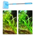 Multifunction 180° Adjustable Sponge Cleaning Brush Telescopic Double-Sided Fish Cleaning Brush Long Handle Window Algae Scraper For Aquarium. 