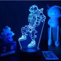Anime My Hero Academia Shoto Todoroki Face Design Led Night Light Lamp for Kids Child Boys Bedroom Decor Acrylic Table Lamp Gift. 