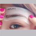 3Pcs Eyebrow Stencils Styles Reusable Eyebrow Drawing Guide Card Brow Grooming Template DIY Make Up Tools. 