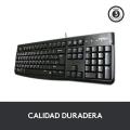 Logitech K120 Ergonomic Desktop USB Wired Keyboard. 