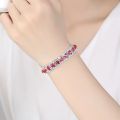 Exquisite Red Crystal Bracelet for Women. 