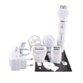 Kemei KM-2199 Multi-Functional Rechargeable Epilator: 5-In-1 Beauty Tools Kit For Women. 
