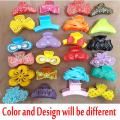 Pack 0f 6 Medium Size Plastic Hair Catcher Multi Color. 