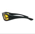 Night vision yellow glasses for man glasses. 