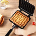 Waffle Maker Machine With Comfortable Handle For Kitchen Gas Stove Non Stick Waffle Maker Pan Press Plate Cooking Baking Tool in pakistan. 