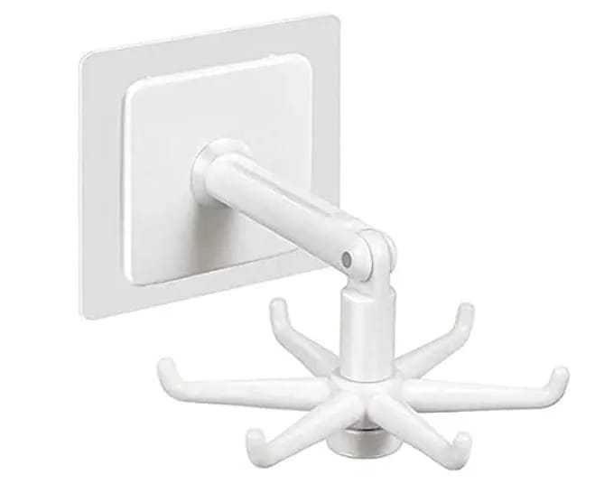GST Kitchen Rotating Hook 360° [6 in 1] | Rack Spoon Hooks Holder ...